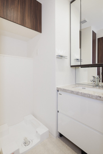 洗面設備　※別部屋の参考写真です。