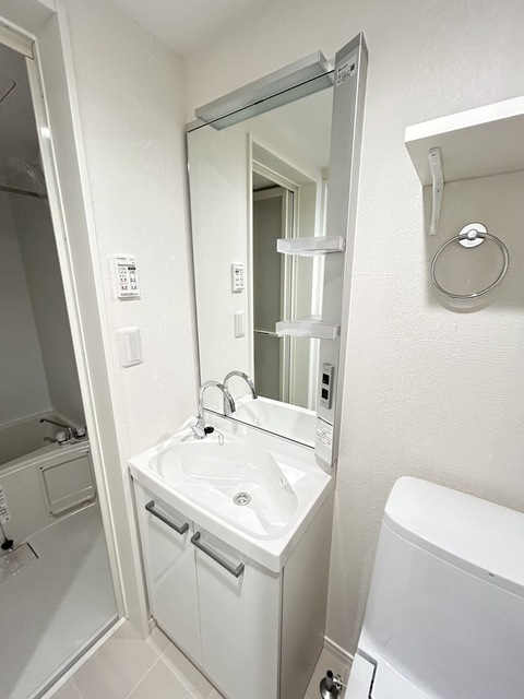 洗面設備　同じ施工会社の物件の参考写真です。イメージを。