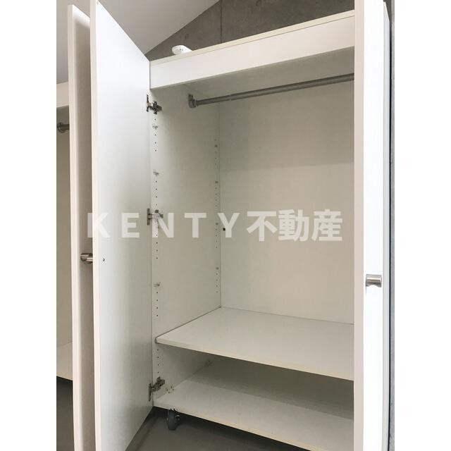 収納　収納があります