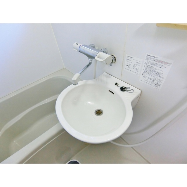 洗面設備　浴室一体型洗面所