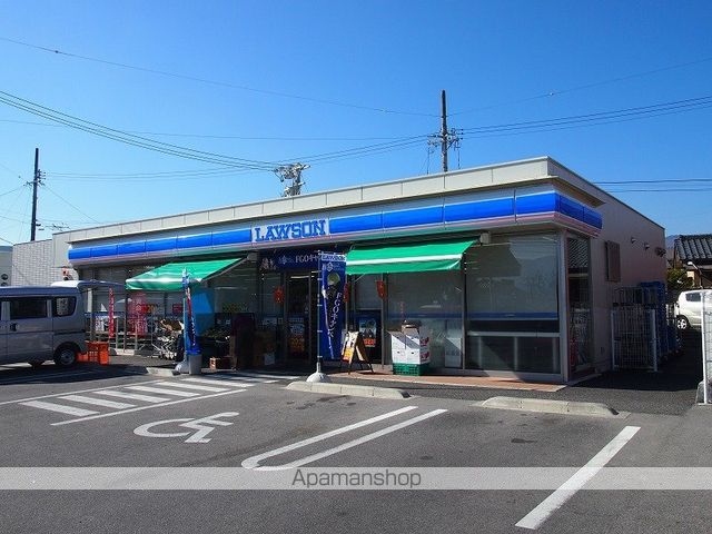 コンビニ　ローソン飯田西鼎店（コンビニ）まで600m