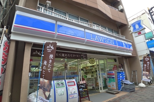 コンビニ　ローソン武蔵新田駅前店（コンビニ）まで100m