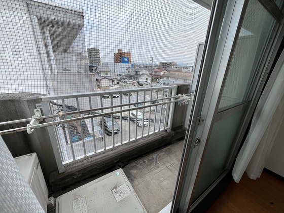 バルコニー　※他号室の写真です