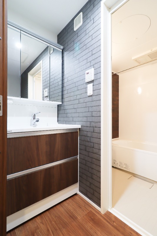 洗面設備　図面と現状に相違がある場合には現状を優先