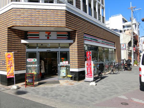 コンビニ　セブンイレブン大阪玉造1丁目店（コンビニ）まで92m