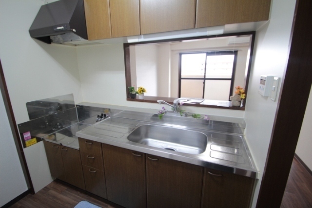 キッチン　別号室の写真です