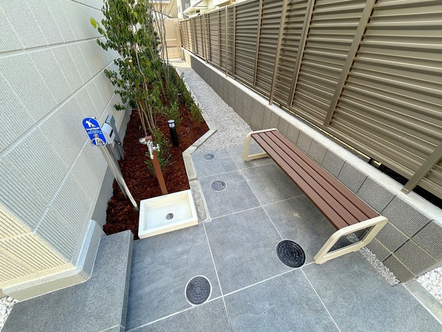 その他共有部分　★ペット足洗い場・ベンチ★