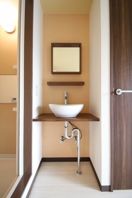 洗面設備　同物件別号室の写真です。