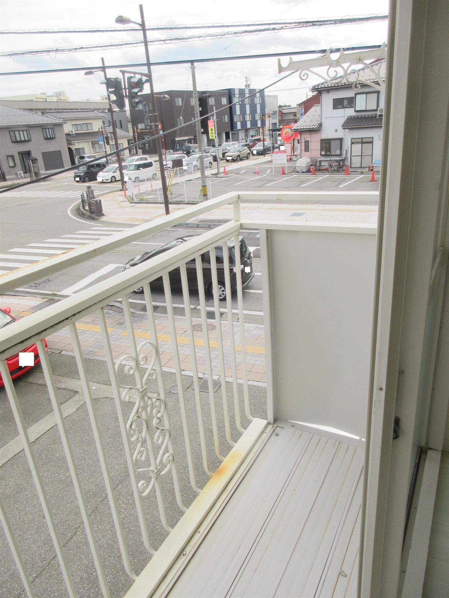 バルコニー　南向きのバルコニーです