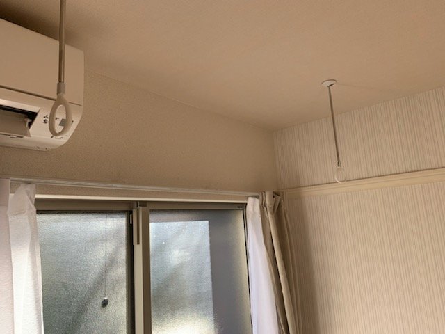 その他設備　室内物干しが可能です。