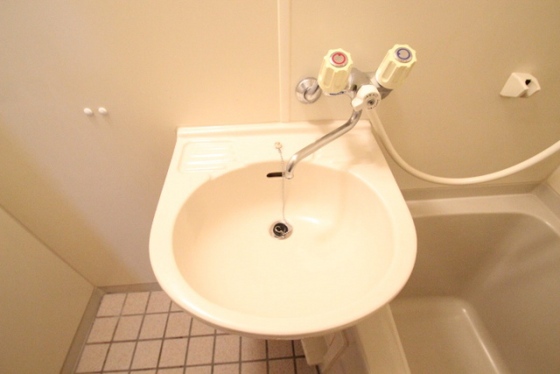 洗面設備　※他号室の写真です