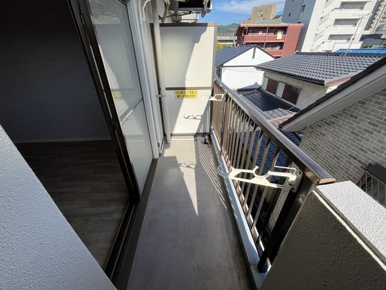 バルコニー　※別部屋の写真です