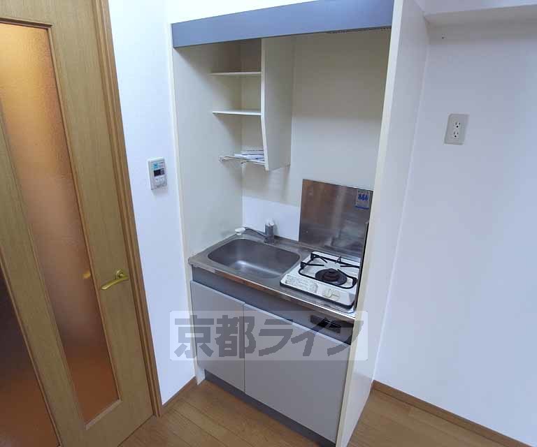 キッチン　コンパクトなキッチンですね！