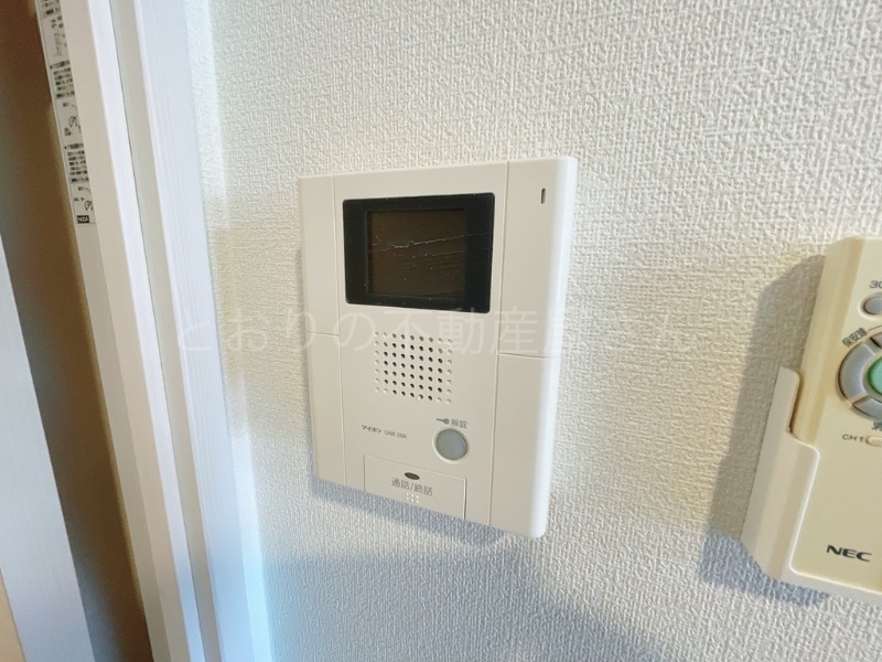 セキュリティ　ＴＶモニター付きインターホン