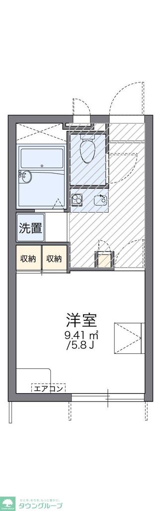 レオパレス宮ノ前の間取り写真