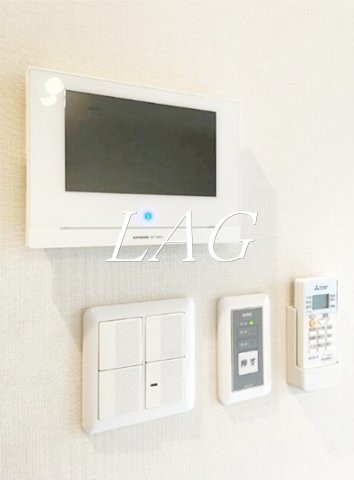 セキュリティ　モニター付インターホンです。