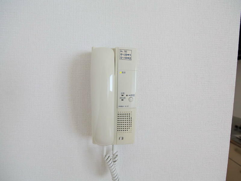 セキュリティ　インターホン付
