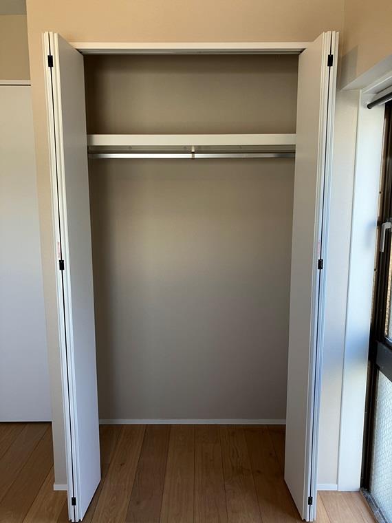 収納　十分な収納スペースがあります