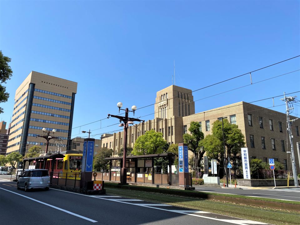 役所　鹿児島市役所（役所）まで200m