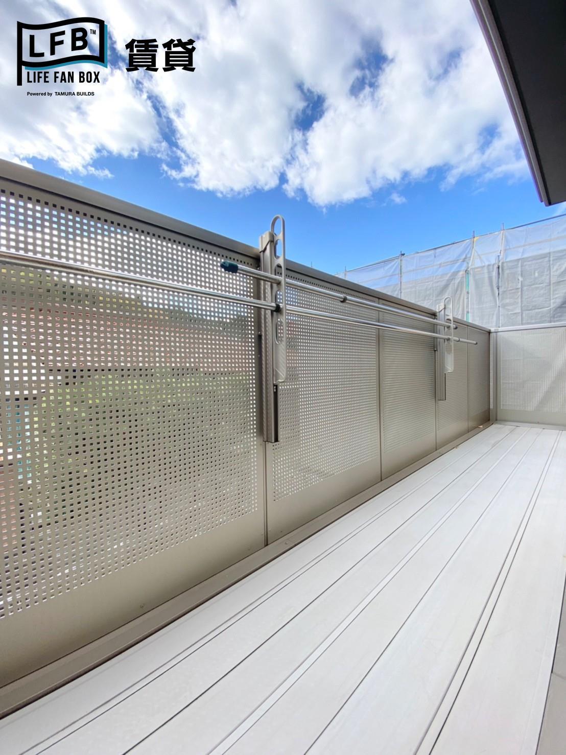 バルコニー　※同間取り101号室の室内写真です。壁紙や床の色、仕様・設備