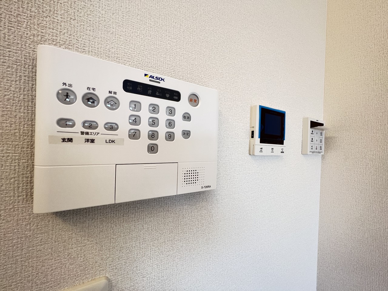 セキュリティ　同施工物件内装写真