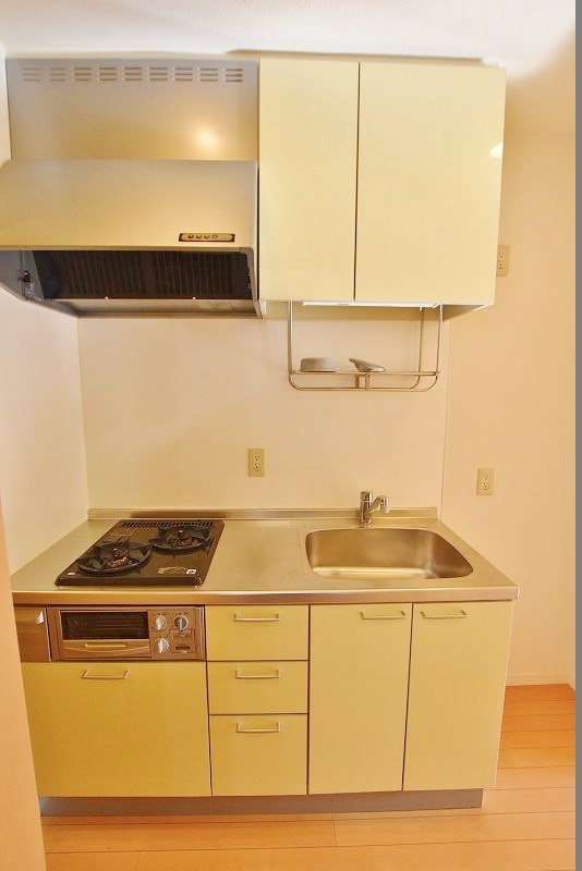 キッチン　★システムキッチングリル付き/２口コンロ★