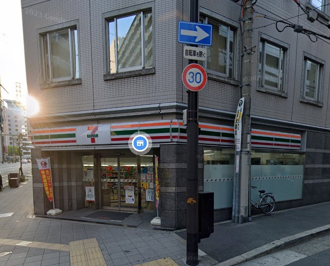 コンビニ　セブンイレブン大阪内本町1丁目店（コンビニ）まで151m