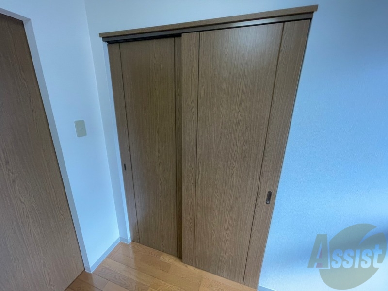 収納　収納です。寝室もすっきり片付きますよ～！