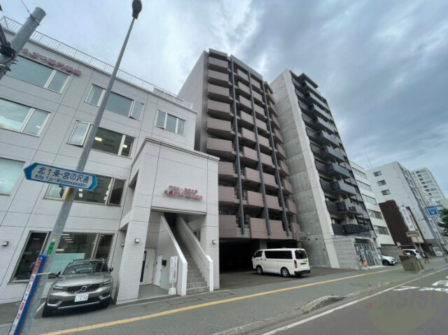 建物外観　札幌市中央区北１条西「ラ・ポルタ北１条」