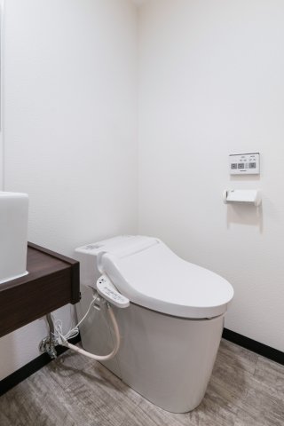 トイレ　ゆったりとした空間のトイレです