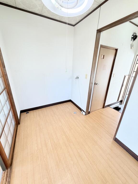 洗面設備　室内洗濯機置き場