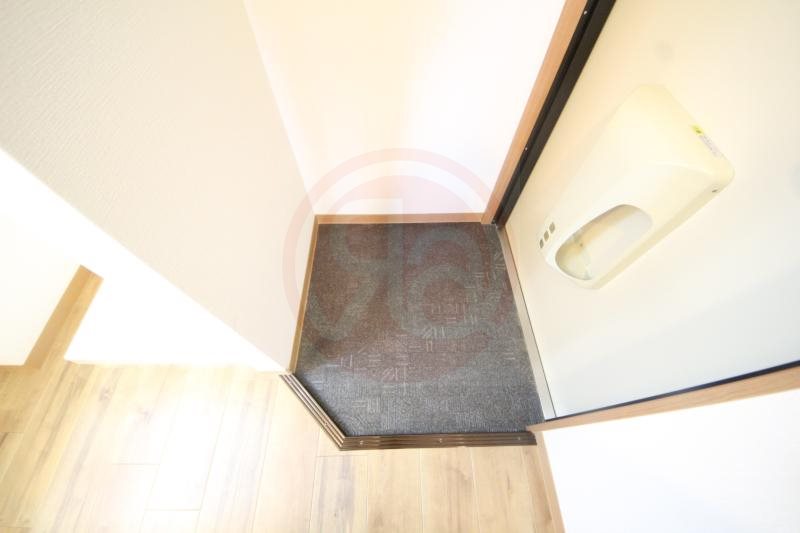 玄関　明るい玄関です