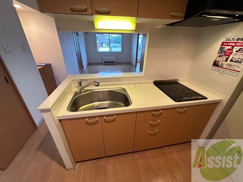 キッチン　システムキッチンなので、すぐお料理に使えます！