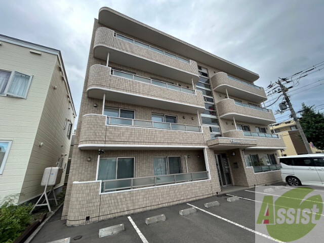 建物外観　札幌市東区北２１条東「キアーロＮ２１」