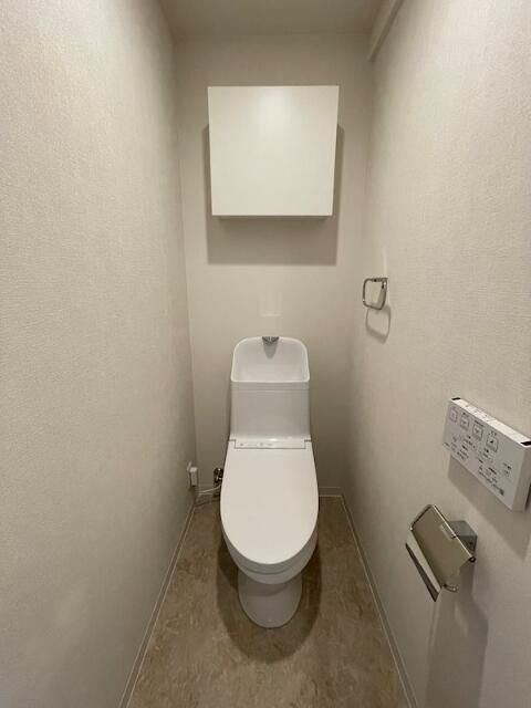 トイレ　ゆったりとした空間のトイレです