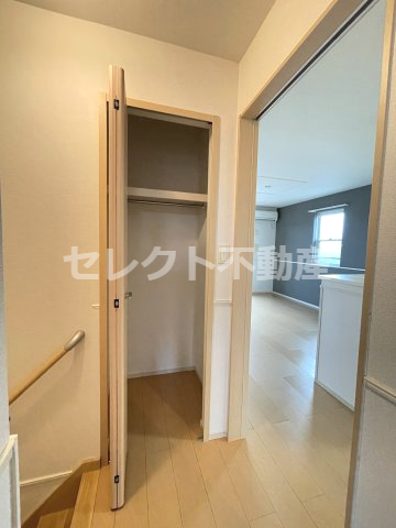 収納　大きなスペースがあり、収納には困りません