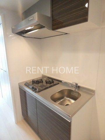 キッチン　2口ガスシステムキッチン