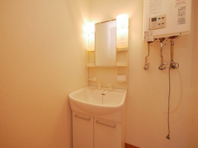 洗面設備　シャワードレッサー付きです！