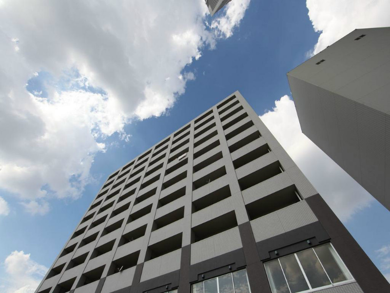 建物外観　外観　オートロック　防犯カメラ　宅配ＢＯＸ