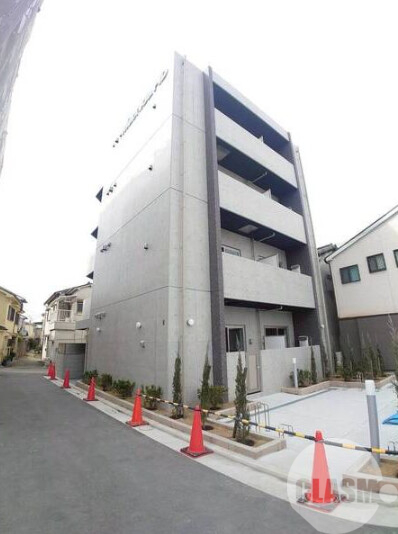 建物外観　オートロック・宅配ＢＯＸ付き♪