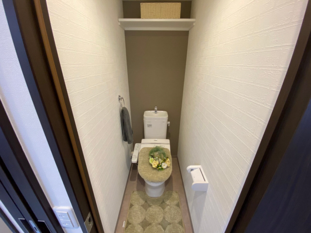 トイレ　モデルルームの写真