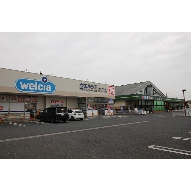 ドラックストア　ウエルシア　水戸千波店（ドラッグストア）まで1000m
