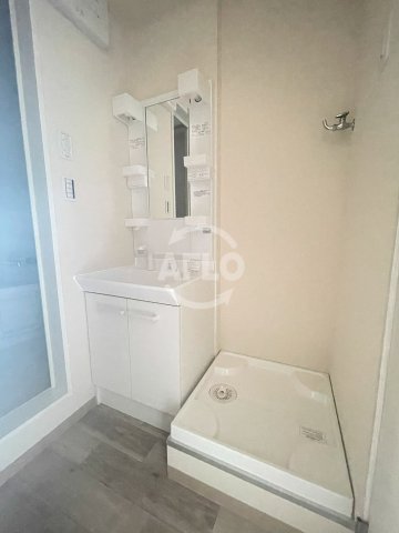 洗面設備　みおつくし桑津　洗面所