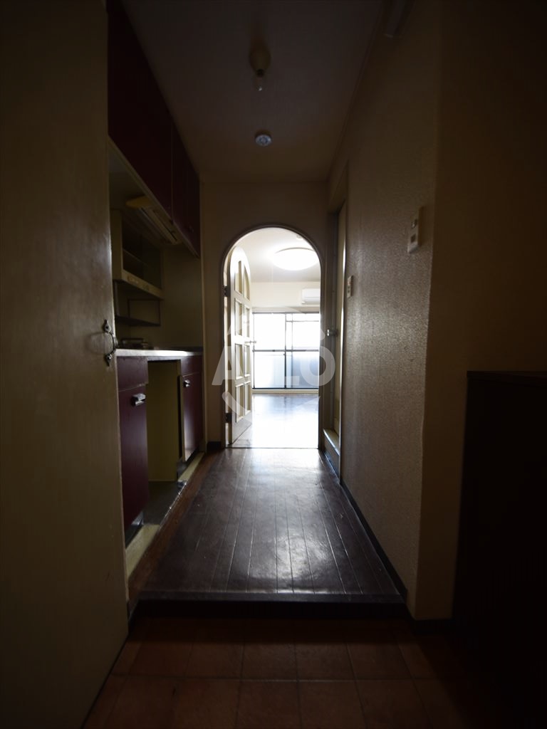 玄関　グラシア松屋町　玄関