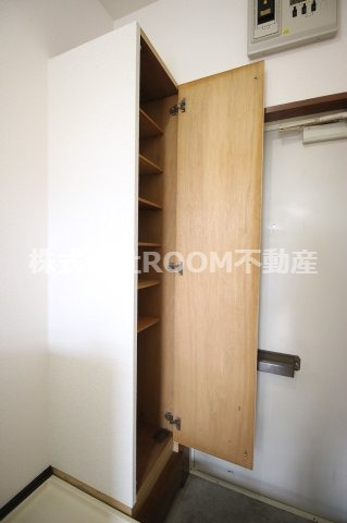 収納　ちょっとした収納スペースも充実しています