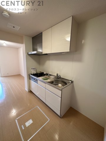 キッチン　ガスコンロ付の収納豊富なキッチン♪