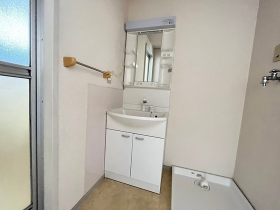 洗面設備　※別号室のお写真です