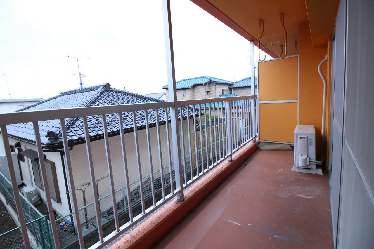 バルコニー　広いです！