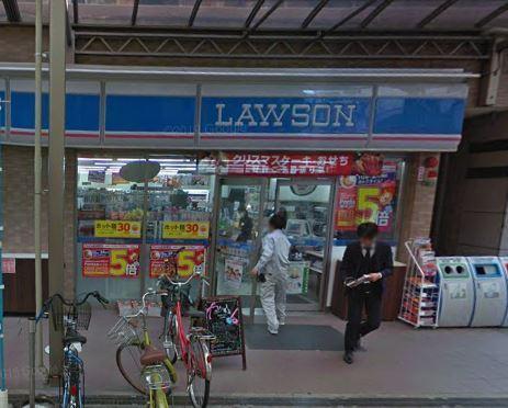コンビニ　ローソン天神橋二丁目店（コンビニ）まで732m
