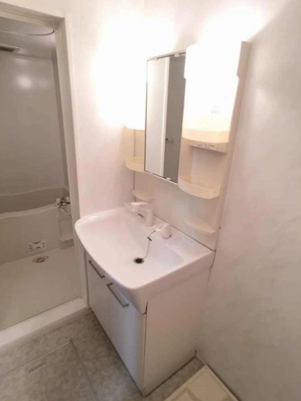 洗面設備　図面と現状に相違がある場合には現状を優先